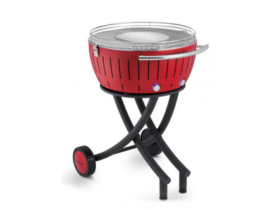 Charcoal Barbecue Lotusgrill XXL, Fire red